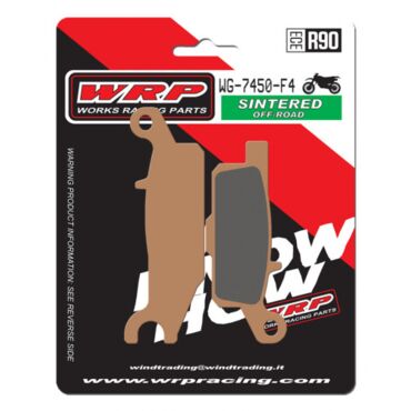 Тормозные колодки WRP WG 7450 F4 (LMP450 OR / FDB2231 / FA443) - миниатюра 1