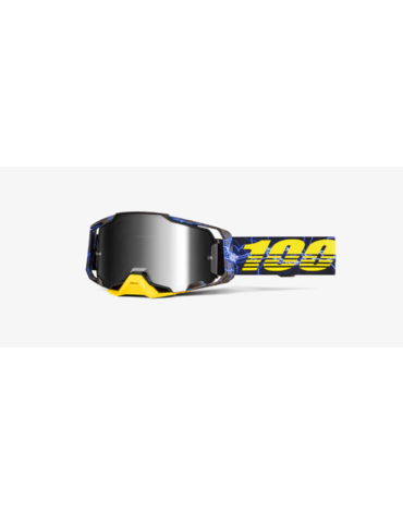 Очки 100% ARMEGA Goggle Fury - Silver Mirror Lens