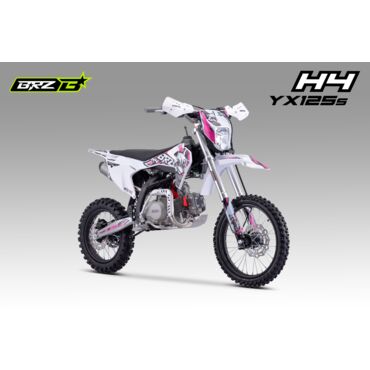 Питбайк BRZ H4 YX125s 17 14 (полуавтомат, электростартер) - миниатюра 6