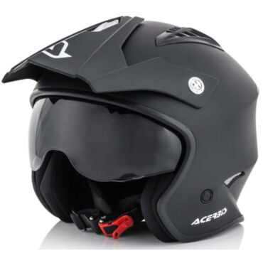 Acerbis Шлем JET ARIA Black Matt - миниатюра 4