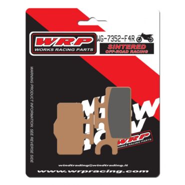 Тормозные колодки WRP WG 7352 F4R (LMP352 ORR / FDB2110 / FA302) - миниатюра 1