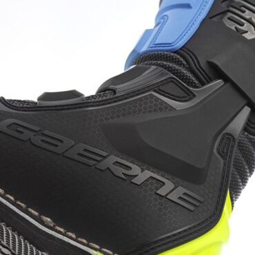Gaerne Мотоботы детские женские GXJ Black Blue Fluo Yellow - миниатюра 6
