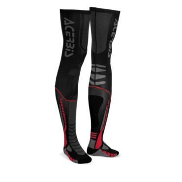 Acerbis Гольфы кроссовые  X LEG PRO Black Red - миниатюра 1