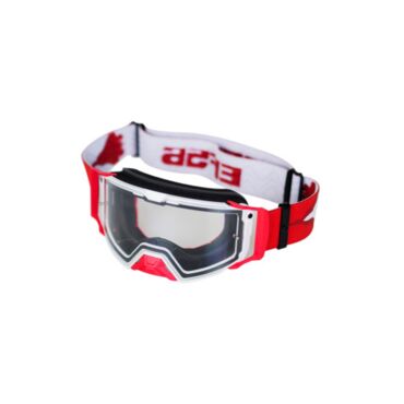Очки кроссовые STARKS EF56 101HD(heavy duty) Белый Красный - миниатюра 3