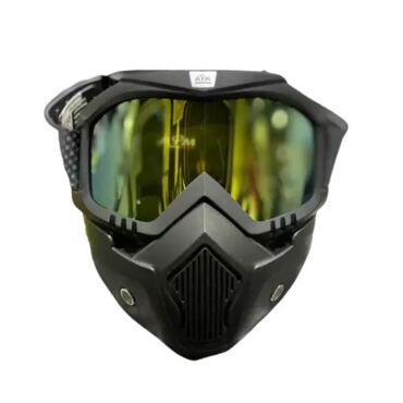 AiM (PRO) Маска снегоходная с двойной линзой  302 100 Black Matt - миниатюра 2