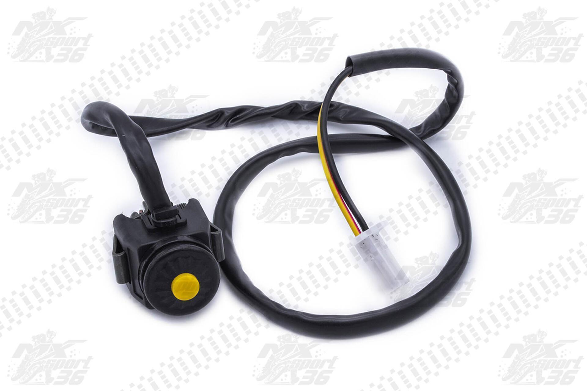 Кнопка старт Avantis Enduro 250 300 450 желтая - фото 2