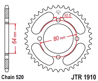 Звезда ведомая JTR1910