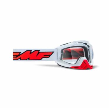 100% Очки FMF Powerbomb Rocket White Clear - миниатюра 1