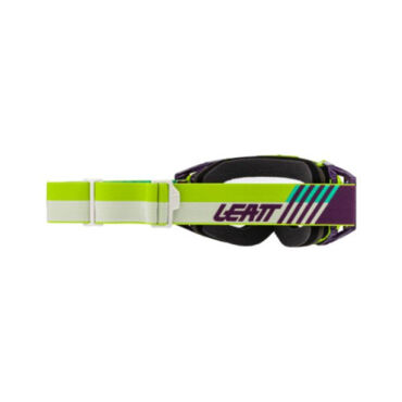Маска кросс Leatt Velocity 5.5 Cryztal Lime Purple 75 VLT 2025 - миниатюра 2
