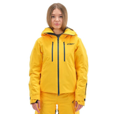 Dragonfly Куртка утепленная Gravity Premium Woman Yellow Dark Ocean - миниатюра 6