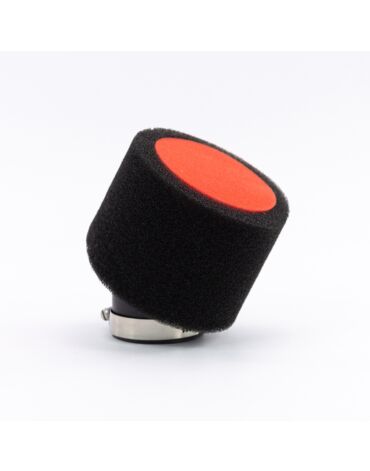 Фильтр воздушный 48 мм изогнутый 45 град. black outer