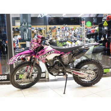 Мотоцикл BRZ X5 LITE 165FMM 250cc PURPLE BLACK 21 18 - миниатюра 1