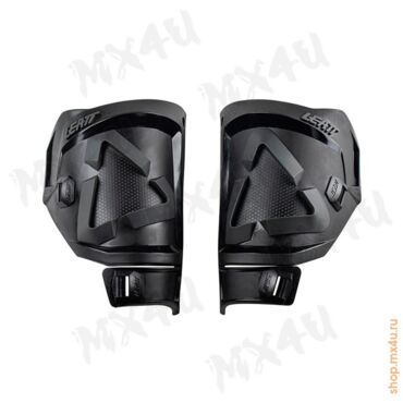 Комплект защитных пластин Leatt 5.5 Shin Plate Kit - Черный - миниатюра 1