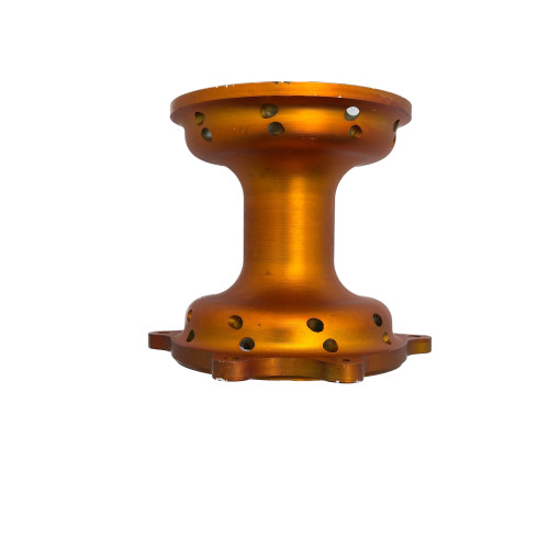 Ступица передняя CNC (R21" d=15mm) оранжевая X TECH