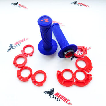 Грипсы RTech R20 LOCK ON синие - миниатюра 3