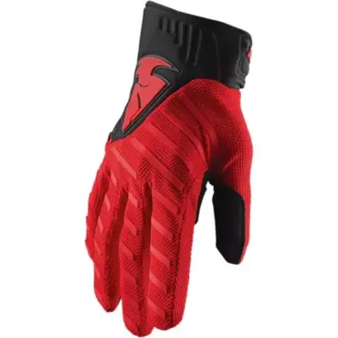 Мотоперчатки S20 REBOUND Red Black - миниатюра 2