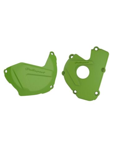 Защита крышек двигателя Kawasaki KX250F (2017 2020), Зеленая