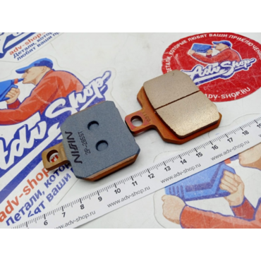 NISSIN 2P 285ST тормозные колодки зад KTM 1290 SD 14 19 / DUCATI 1200 MULTISTRADA - миниатюра 3