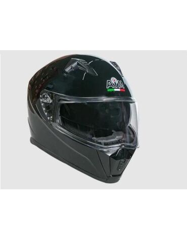 Шлем (интеграл) AiM JK320 черный глянцевый, XL