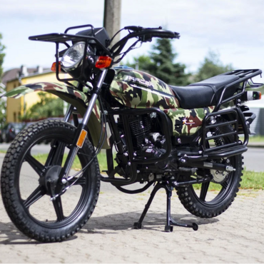 Мотоцикл Racer RC200GY C2A Tourist 200 Камуфляж - миниатюра 7
