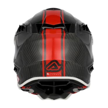 Acerbis Шлем Airstrike C 22 06 White Red - миниатюра 3