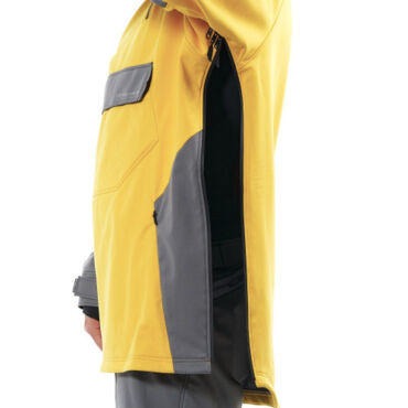 Dragonfly Куртка анорак сноубордическая Uktus Man Yellow - Grey - миниатюра 12