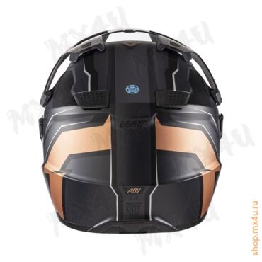 Кроссовый шлем ADV 7.5 Black Bronze V26 - миниатюра 3