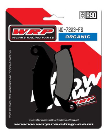 Тормозные колодки WRP WG 7203 F6 (LMP203 ST / FDB495 / FA125)