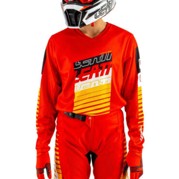Подростковый комплект Leatt 3.5 Jr Ride Kit Red, (штаны+джерси) - миниатюра 3