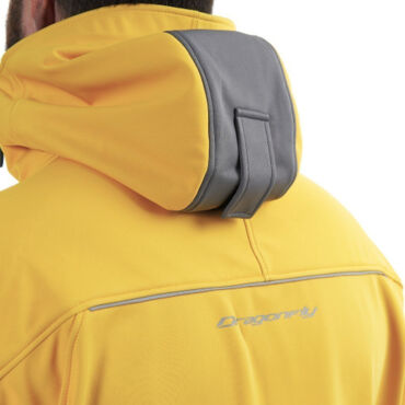 Dragonfly Куртка анорак сноубордическая Uktus Man Yellow - Grey - миниатюра 13