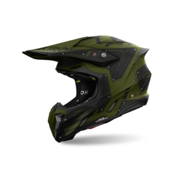 Кроссовый шлем Airoh Twist 3 Military Matt XS - миниатюра 1