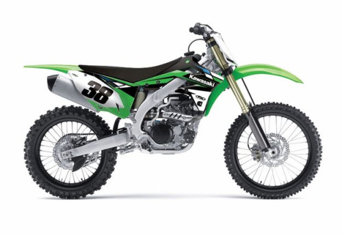 Набор наклеек FX Evo 11 под мотоциклы Kawasaki KX450F 09 11 - фото 1