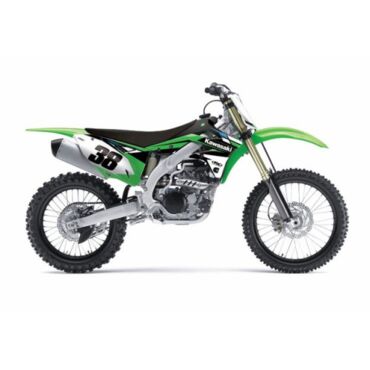 Набор наклеек FX Evo 11 под мотоциклы Kawasaki KX450F 09 11 - миниатюра 1