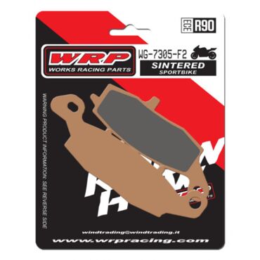 Тормозные колодки WRP WG 7305 F2 (LMP305 SF / LMP305 SFP / FDB2048 / FA077 / FA229 / FA237) - миниатюра 1