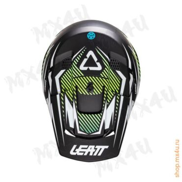 Шлем 3.5 V26 Thermoplastic + 3.5 очки Vizion - Зеленый - миниатюра 4