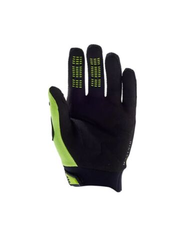 Мотоперчатки подростковые Fox Youth Dirtpaw Gloves, fluo yellow  (YS, Детская Кросс эндуро)