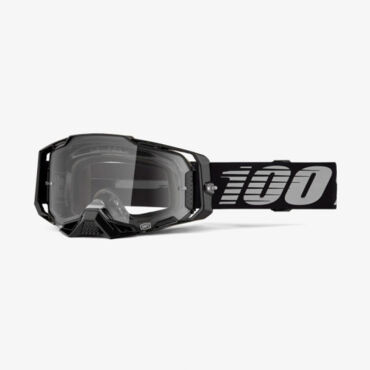 100% Очки Armega Goggle Black / Clear - миниатюра 1