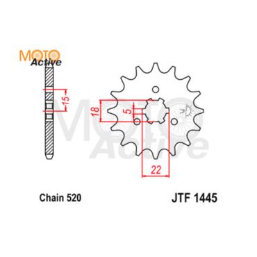 Звезда ведущая JTF1445.12SC - миниатюра 1