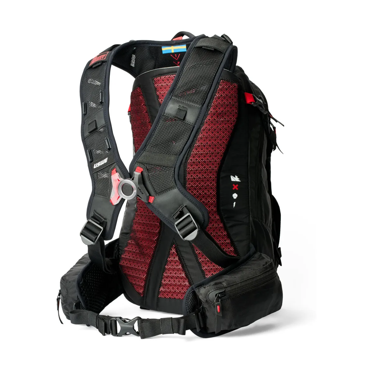 Рюкзак USWE ZIPPERED VST 16L Daypack Black - фото 3