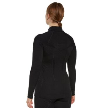 Brubeck Футболка женская Extreme Merino Черный - миниатюра 3