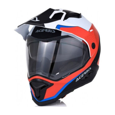 Acerbis Шлем REACTIVE GRAFFIX Red White - миниатюра 4
