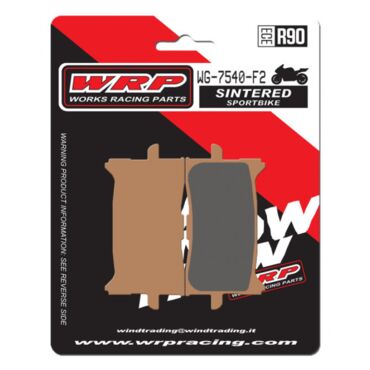Тормозные колодки WRP WG 7540 F2 (LMP540 SF / LMP540 SFP / FDB2294) - миниатюра 1