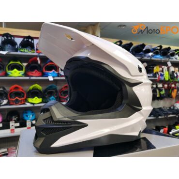 Шлем кроссовый AiM JK803 White Glossy - миниатюра 4