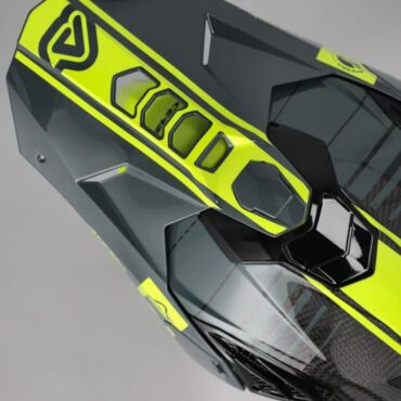 Acerbis Шлем Airstrike C 22 06 Black Fluo Yellow - миниатюра 9