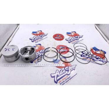 ADVS PISTON FULL KIT комплект поршней с кольцами, пальцами, стопорами  +0,50 (второй ремонт) XL600 87 99 ( комплект 2 шт ) - миниатюра 4