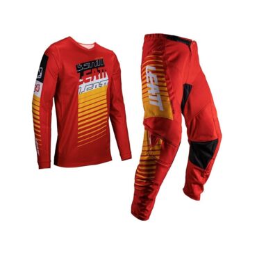 Комплект мотоджерси мотоштаны Leatt 3.5 Ride Kit Red 2025 - миниатюра 5