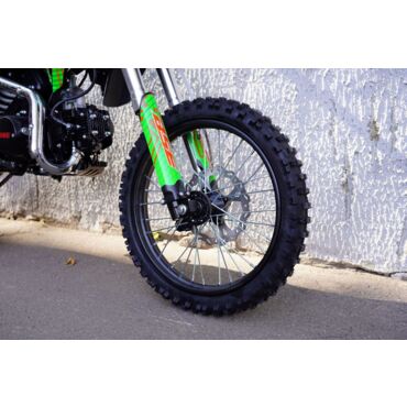 Питбайк BSE EX125 17 14 Green Orange Ant (020) - миниатюра 3