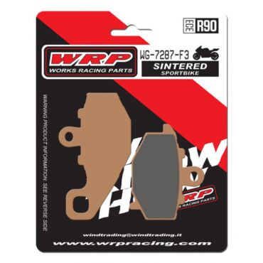 Тормозные колодки WRP WG 7287 F3 (LMP287 SR / FDB2012 / FA192) - миниатюра 1