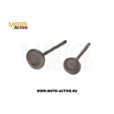 Клапаны (компл. 2шт) 4T 157QMJ 150сс стандартные d=24 28 - миниатюра 1