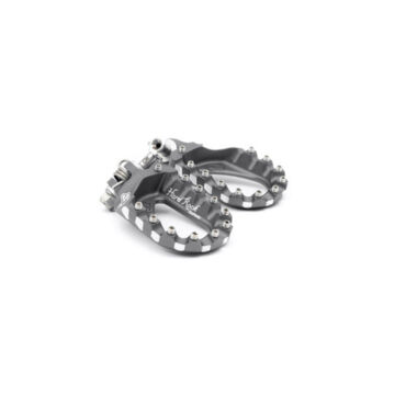 Подножки регулируемой высоты алюминиевые серые S3 Hard Rock KTM 07 16 / Husaberg 11 14 / Husqvarna 14 16 / Rieju MR300 21- / Beta -19 / Sherco / Gas Gas -20 / Yamaha - миниатюра 1